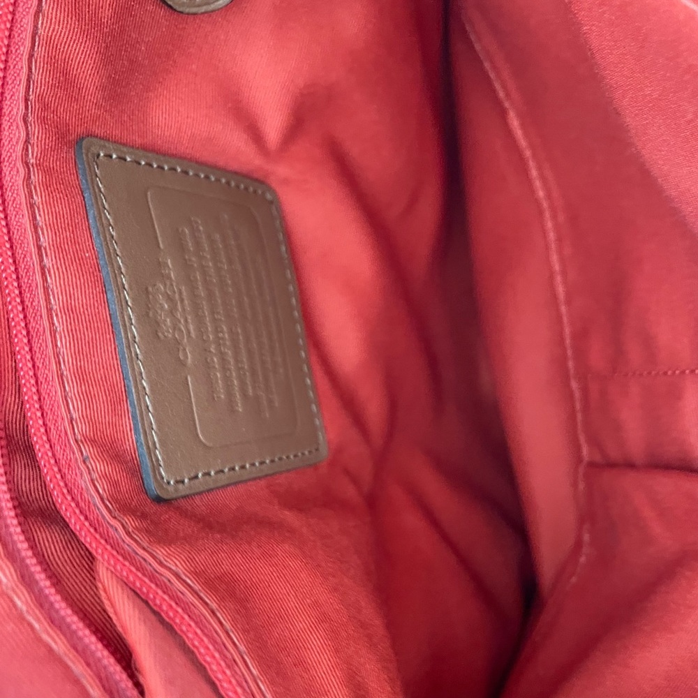 Varsity Stripe Coach Purse - Picture 5 of 7